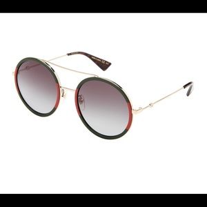 Round-frame metal sunglasses -Gucci